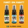 spray paket | cbd, cb2 & cb3