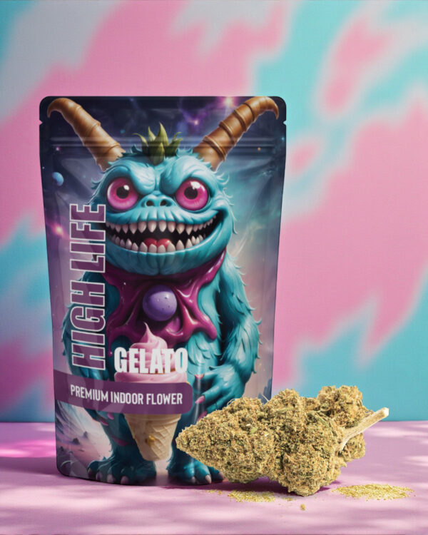 High Life THCNM HHC-X buds - GELATO