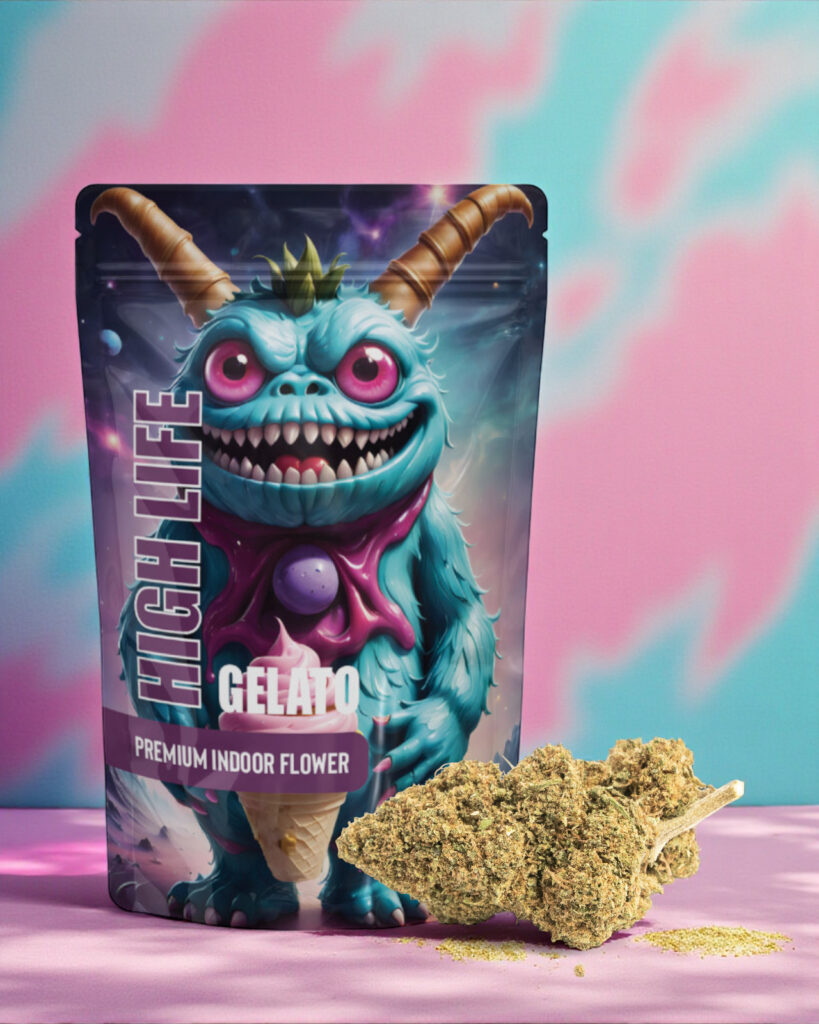 High Life THCNM HHC-X buds - GELATO