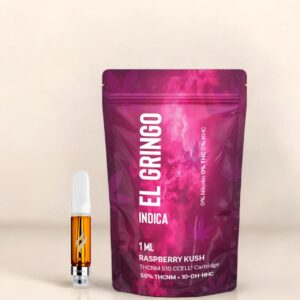 THCNM Cartridge – Hero Vapes - Raspberry Kush - 1ML