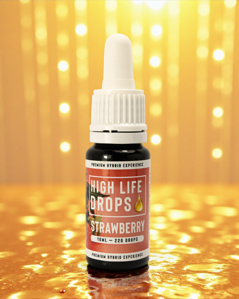 High Life THCNM HHC-X Drops - STRAWBERRY