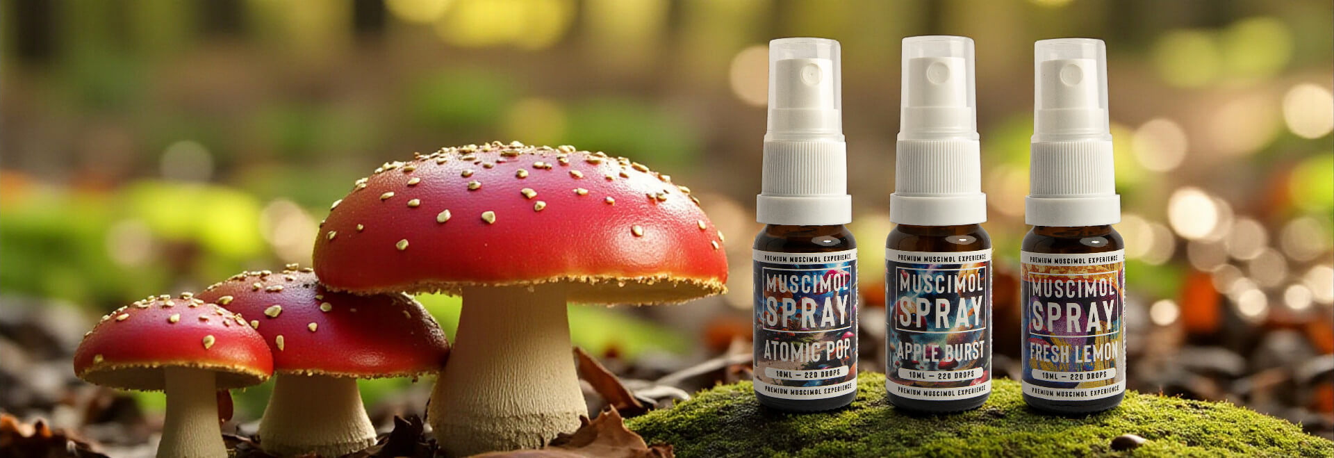 NYHET - Muscimol spray - Amanita
