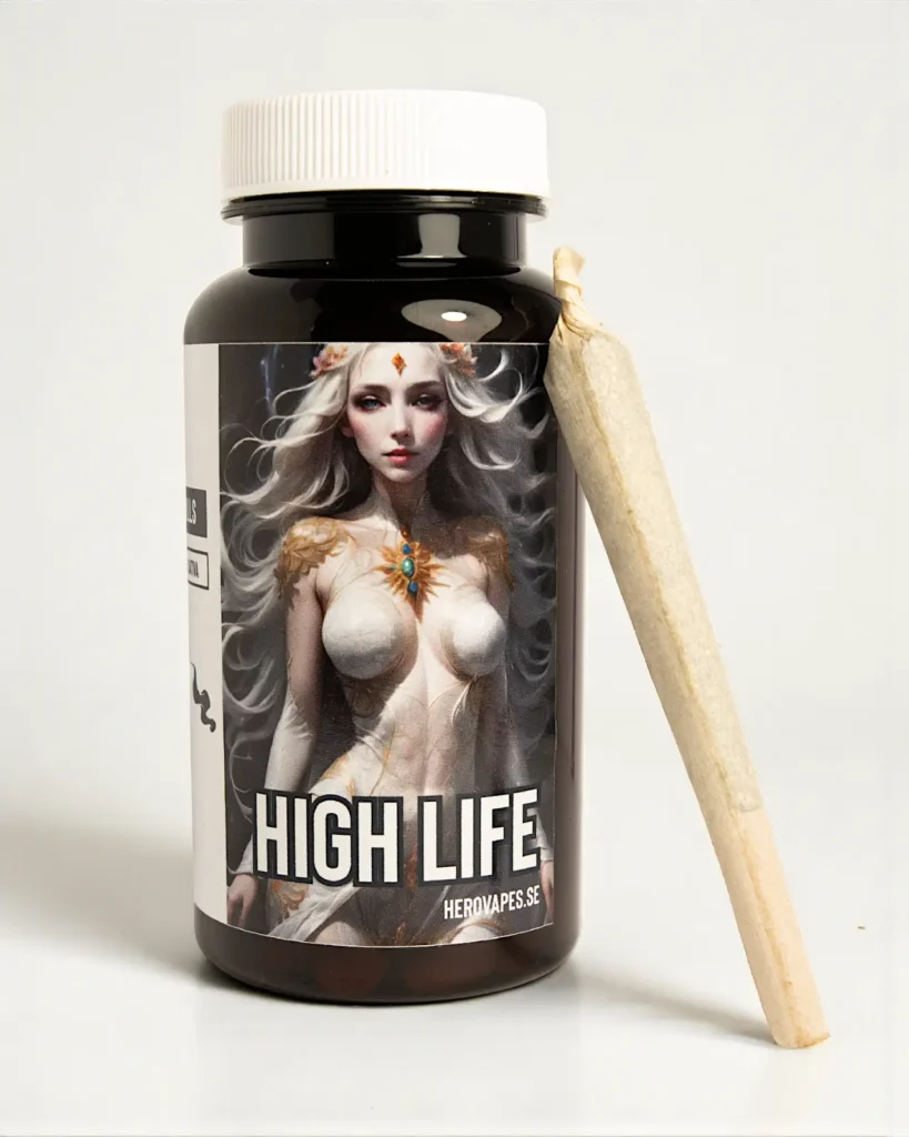White Widow THCA Pre rolls från HERO.