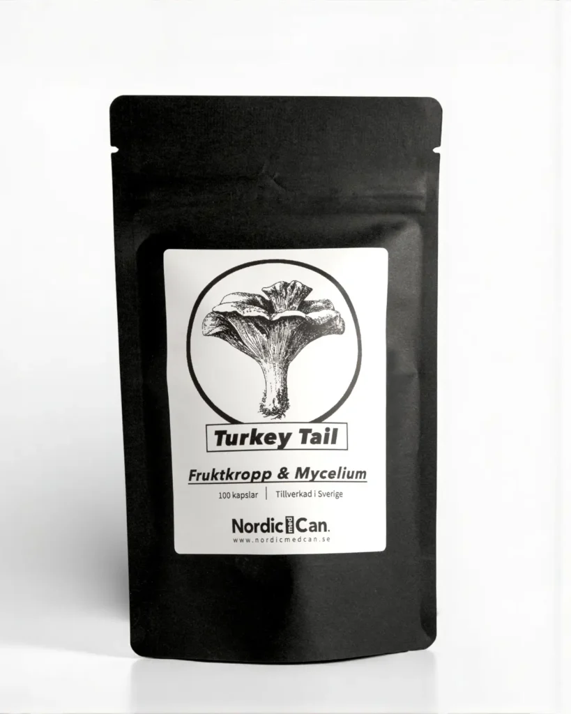 turkey tail | mycelium & fruktkropp